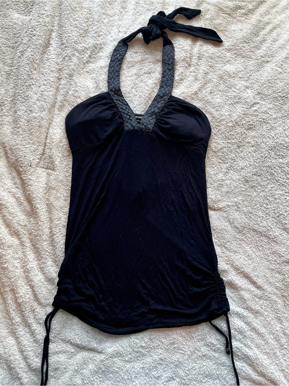 Vintage Y2K-Style Bodycon Whimsigoth Guess Little Black Dress Alt Indie